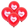 Μπαλόνια Μεγάλα Κόκκινα Καρδιά Love 30cm - 20 τμχ.
