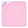 Μπουρνούζι Κάπα Βρεφική  Ροζ Γατούλα "So Cute!" 75x75cm