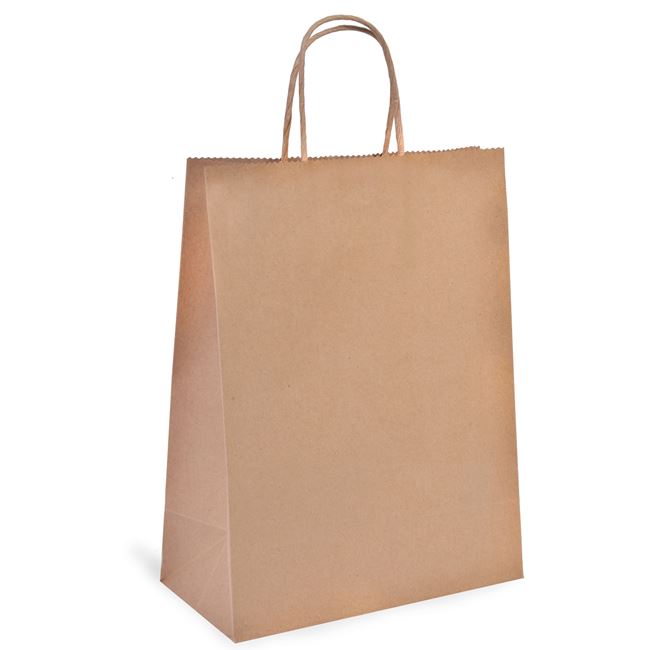 Τσάντα Δώρου Kraft Καφέ 22x11x29 cm