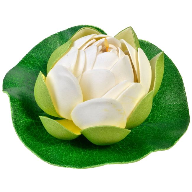 Λουλούδι Επιπλέον Νούφαρο Λευκό 10 cm
