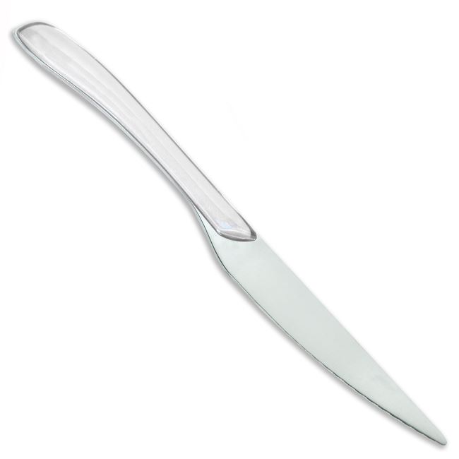 Μαχαίρι Μεταλλικό Λευκό 24 cm