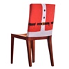 Χριστουγεννιάτικο Διακοσμητικό Κάλυμμα Πλάτης Καρέκλας Στολή Άη Βασίλη 50 cm