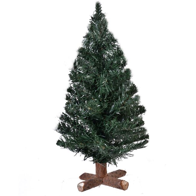 Χριστουγεννιάτικο Διακοσμητικό Επιτραπέζιο Δέντρο Πράσινο 48 κλαδιά - 40 cm