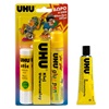 Κόλλα UHU Stick 21 gr + Ρευστή 35 ml (+ Glue Pen 50 ml Δώρο)
