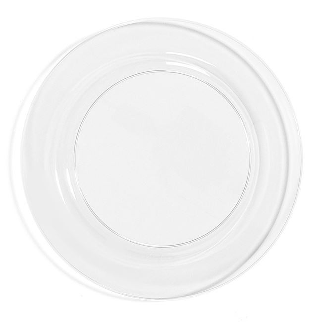 Πλαστικά Πιάτα Διάφανα 26 cm - 6 τμχ.