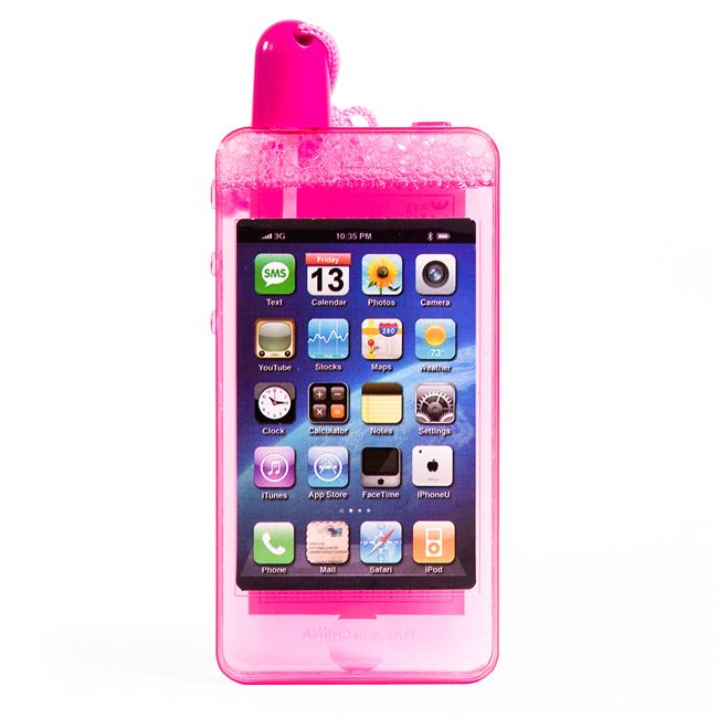 Σαπουνόφουσκα iPhone Ροζ 13 cm - 80 ml