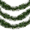 Χριστουγεννιάτικη Τρέσα Πράσινη Φύλλα Γκι Tinsel 3 m x 10 cm
