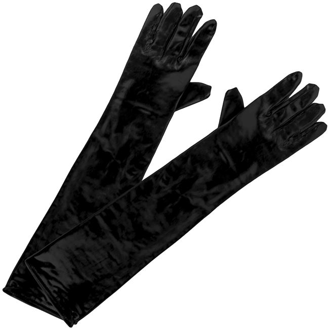 Αποκριάτικα Γάντια Δερμάτινα 48 cm