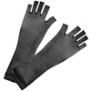 Αποκριάτικα Γάντια Κομμένα Μαύρα