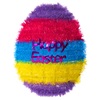 Πασχαλινό Διακοσμητικό Κρεμαστό Tinsel Αυγό "Happy Easter" 30cm