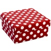 Κουτί Συσκευασίας Χάρτινο Κόκκινο 8x8x4.5cm