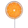 Διακοσμητικό Στικ Γλάστρας Ξύλινο Πορτοκάλι 29cm