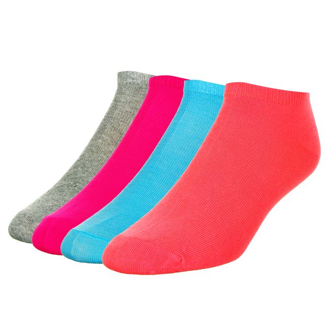 Κάλτσες Γυναικείες Σοσόνια Μονόχρωμες 36-42 - 4 ζευγ.