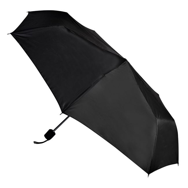 Ομπρέλα Σπαστή Μαύρη 55x100 cm