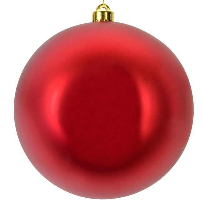 Xριστουγεννιάτικο Στολίδι Δέντρου Μπάλα Κόκκινη Ματ 20 cm