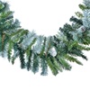 Χριστουγεννιάτικη Διακοσμητική Γιρλάντα Πράσινη Χιόνι 2.7 m x 30 cm