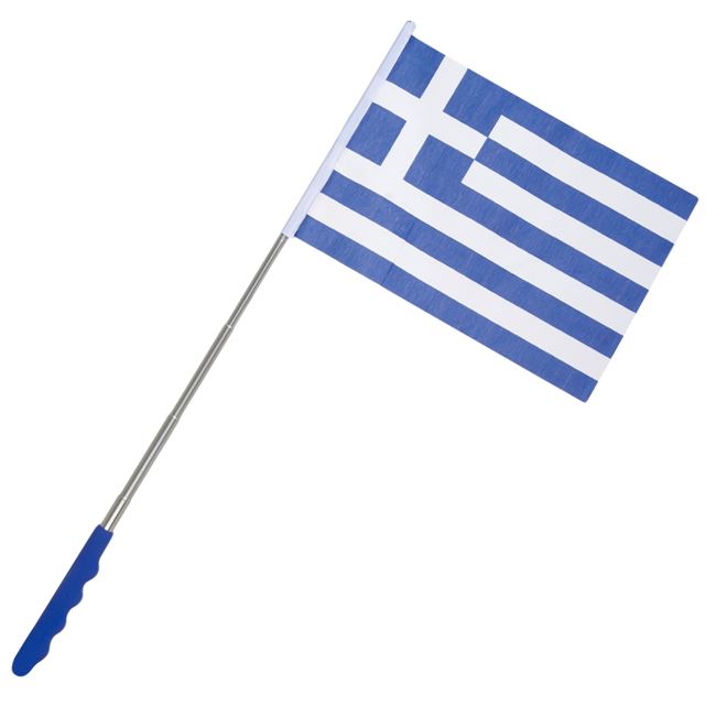 Ελληνικό Σημαιάκι Με Προέκταση