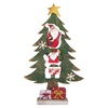Χριστουγεννιάτικο Ξύλινο Διακοσμητικό Δέντρο 34 εκ.