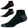 Αθλητικές Κάλτσες Σοσόνια Ανδρικές Μαύρες Ρίγα 40-45 - 3 ζευγ.