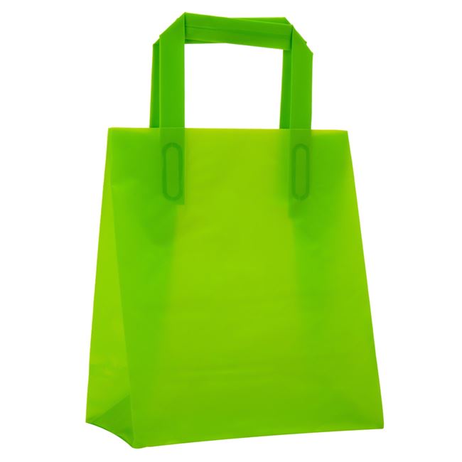 Τσάντα Δώρου Λαχανί Πλαστική 18x21x10 cm