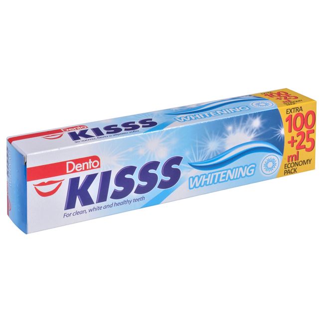  Οδοντόκρεμα Kiss Whitening 125 ml.