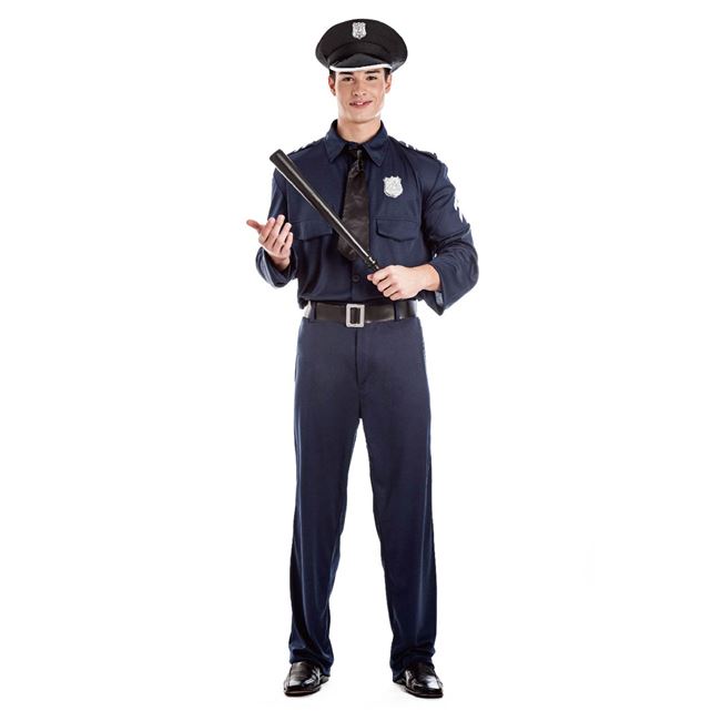 Αποκριάτικη Στολή Ανδρική Αστυνόμος - One Size