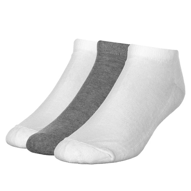 Αθλητικές Κάλτσες Σοσόνια Λευκό Γκρι 39-42 - 3 ζευγ.