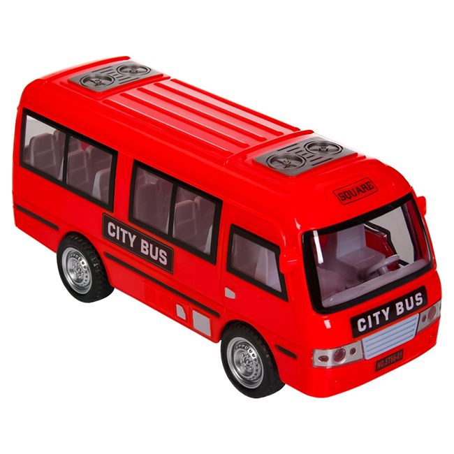 Λεωφορείο Κόκκινο με Ήχο 18.5 cm