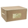 Κουτί Αποθήκευσης Υφασμάτινο Μπεζ 50x40x25