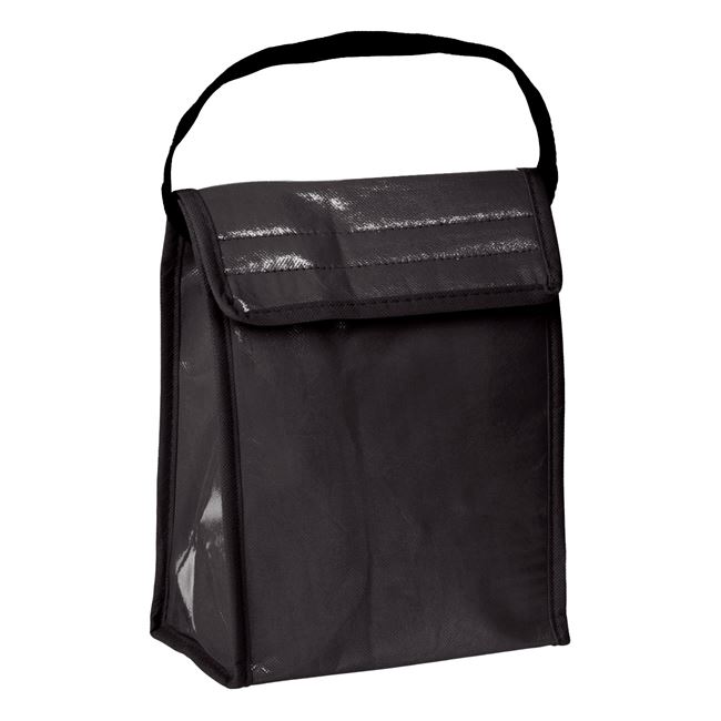 Ισοθερμική Τσάντα Φαγητού Μαύρη 20x12x25 cm