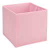 Κουτί Αποθήκευσης Υφασμάτινο Ροζ 20x20x20