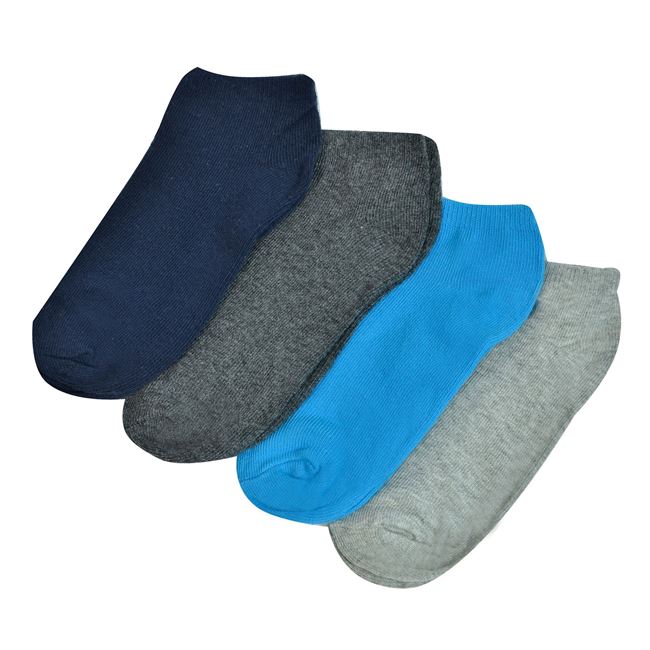 Κάλτσες Σοσόνια για Αγόρι Μπλε Μαύρο Ανθρακί - 4 ζευγ.