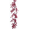 Χριστουγεννιάτικη Διακοσμητική Γιρλάντα Κόκκινα Berries 1.85 m x 8 cm