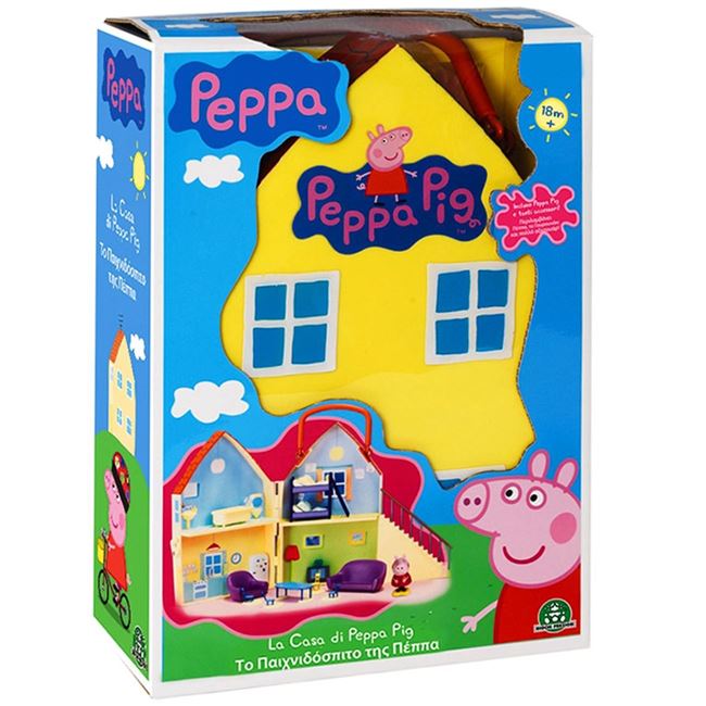 Peppa Pig Σπίτι με Φιγούρα - Giochi Preziosi