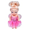 Κούκλα Μίνι Πριγκίπισσα με Φούξια Φόρεμα 12 cm