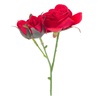 Λουλούδι Διακοσμητικό Τριαντάφυλλο Κόκκινο 15 cm