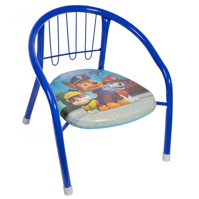 Καρέκλα Παιδική Μεταλλική Paw Patrol Μπλε 36x35x34 cm
