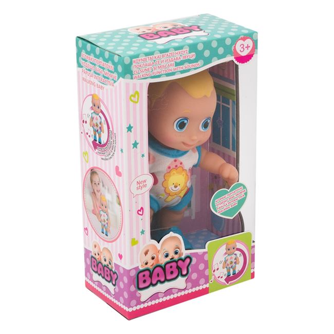 Κούκλα Μωρό Περπατούλης με Κίνηση & Ήχους 16 cm
