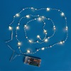 20 Διακοσμητικά Φωτάκια LED Μπαταρίας Πέρλες 2.30 m - Θερμό Λευκό
