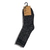 Χριστουγεννιάτικες Κάλτσες Γυναικείες Γκρι Μαύρο Ασημί Lurex - 2 τμχ.