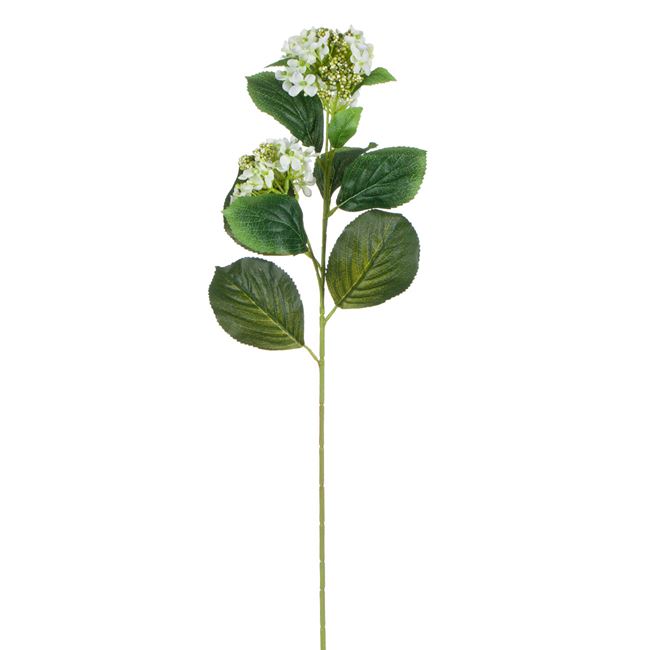 Λουλούδι Διακοσμητικό Ορτανσία Λευκή 70 cm