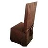 Κάλυμμα Καρέκλας Διακοσμητικό Καφέ 46x107cm