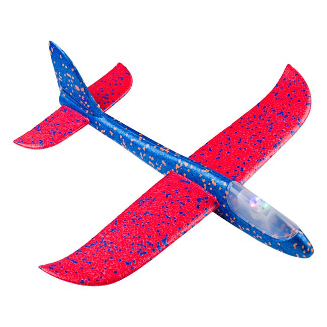 Αεροπλανάκι Foam Κόκκινο Μπλε με Φως 46x49 cm