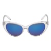 Γυαλιά Ηλίου Γυναικεία Διάφανος Σκελετός Πεταλούδα Φακός Μπλε Καθρέφτης