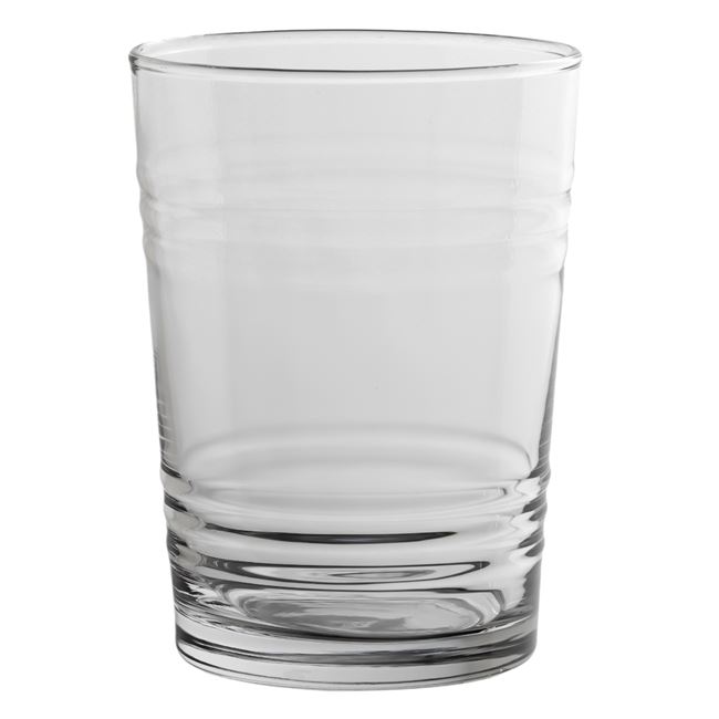 Ποτήρι Νερού Γυάλινο 'Barrel' Διάφανο 510 ml