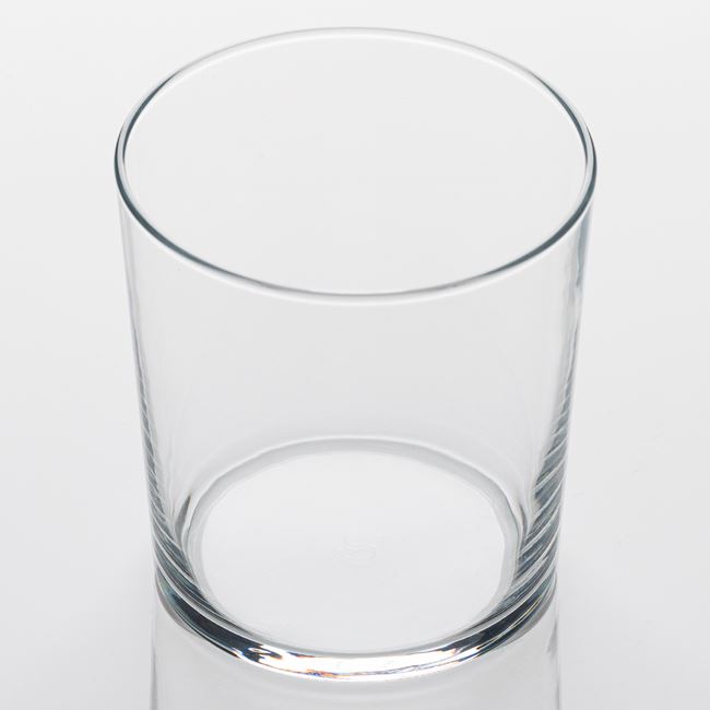 Ποτήρι Κοντό Γυάλινο Διάφανο Ίσιο 380 ml