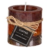  Κερί Κολώνα Aρωματικό Μελί Καφέ Pure Jade με Σχοινί 6.8x7.2 cm
