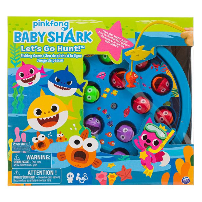 Επιτραπέζιο Παιχνίδι Μικροψαρέματα Baby Shark Song