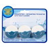 Καθαριστικό Μπλοκ Τουαλέτας Μπλε Λευκό για Καζανάκι 50g - 3 τμ�