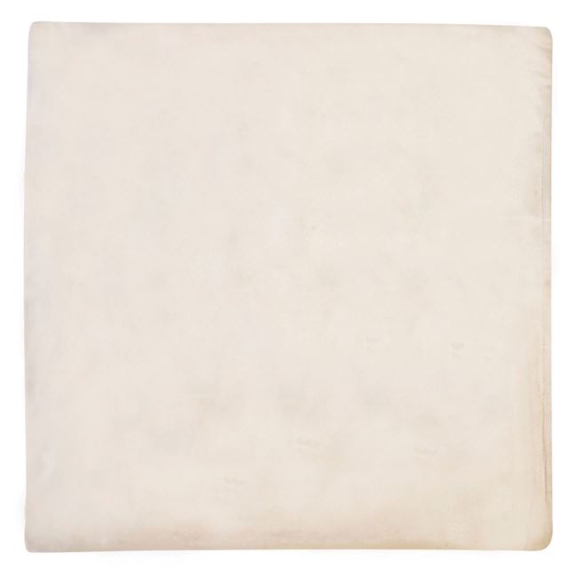 Θήκη Μαξιλαριού Χειμερινής Διακόσμησης Εκρού Velvet 45x45 cm